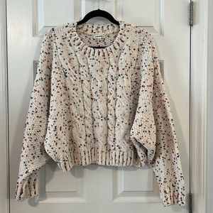 Confetti Chenille Sweater Pullover - M/L - ee:some